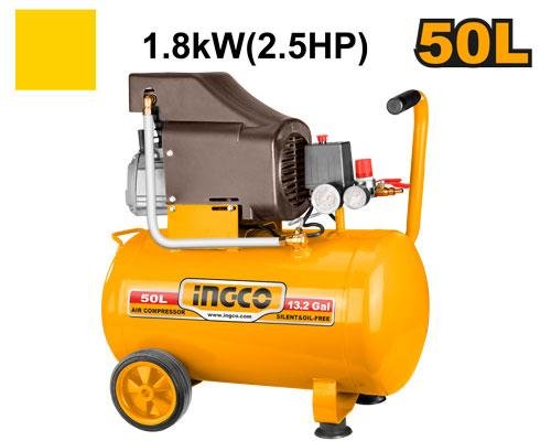 Ingco Air compressor 240V 1.8KW 2.5HP 240V 1.8kW 2.5HP 50L - AC255016