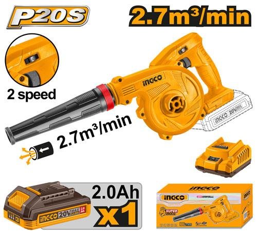 Ingco Cordless blower 20V - CABLI200181