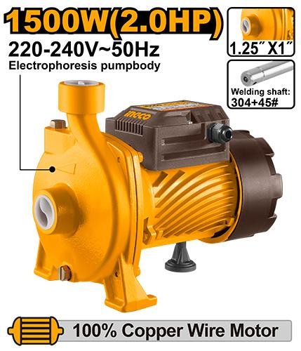 Ingco Water pump 240V 1500W 2.0HP 240V 1500W 2.0HP 146L - CPM150068
