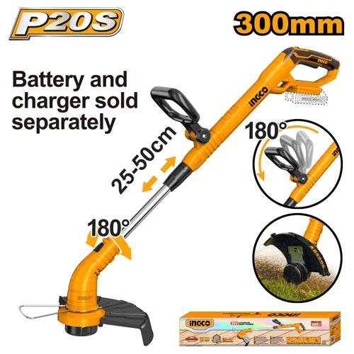 Ingco Cordless string trimmer and brush cutter 40V - CSTLI20018