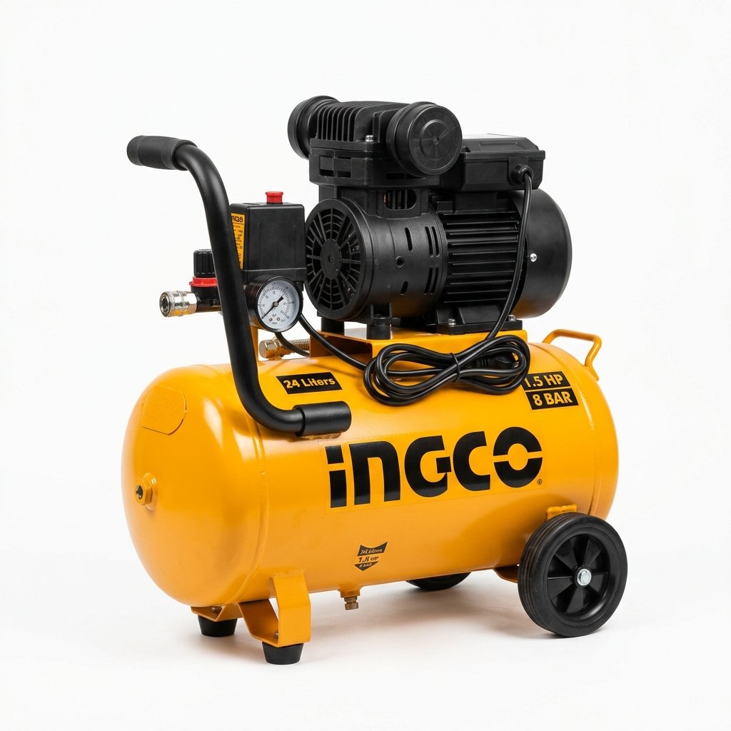 Ingco Air Compressor 1.5kW 2.0HP 24L - AC202416